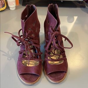 Vince Camuto Lace Up Heeled Sandal